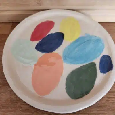 2 Assiettes rondes dessert
