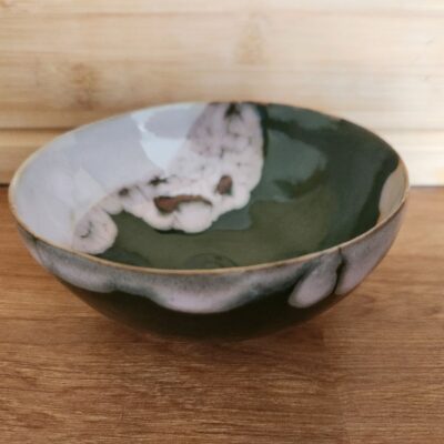 Bol bi couleur vert blanc