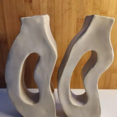 Lot de 2 vases