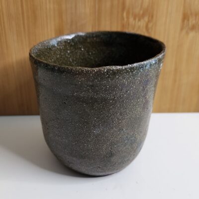 Tasse café vert brun