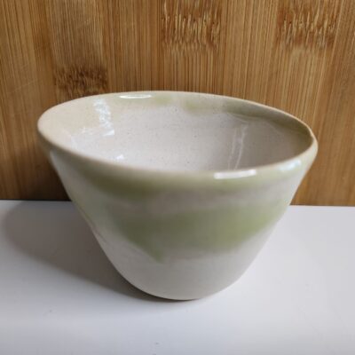 Tasse à café expresso bord extérieur vert